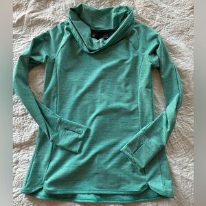 Spyder Teal Cowl Neck thermal